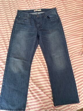 Levi’s 514 Straight Jeans size 14 Classic Blue Wash Mid Rise Denim Size